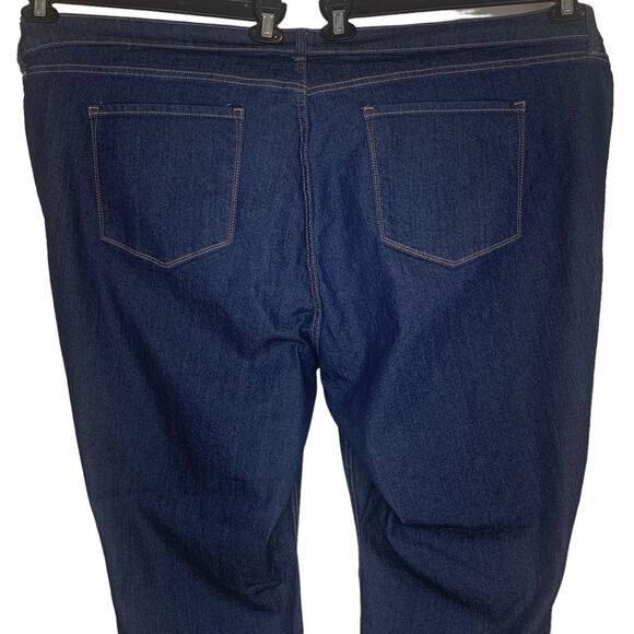 Old Navy NWOT Women's Jeans SIze 28 Blue Super Skinny Mid-Rise - Picture 4 of 8